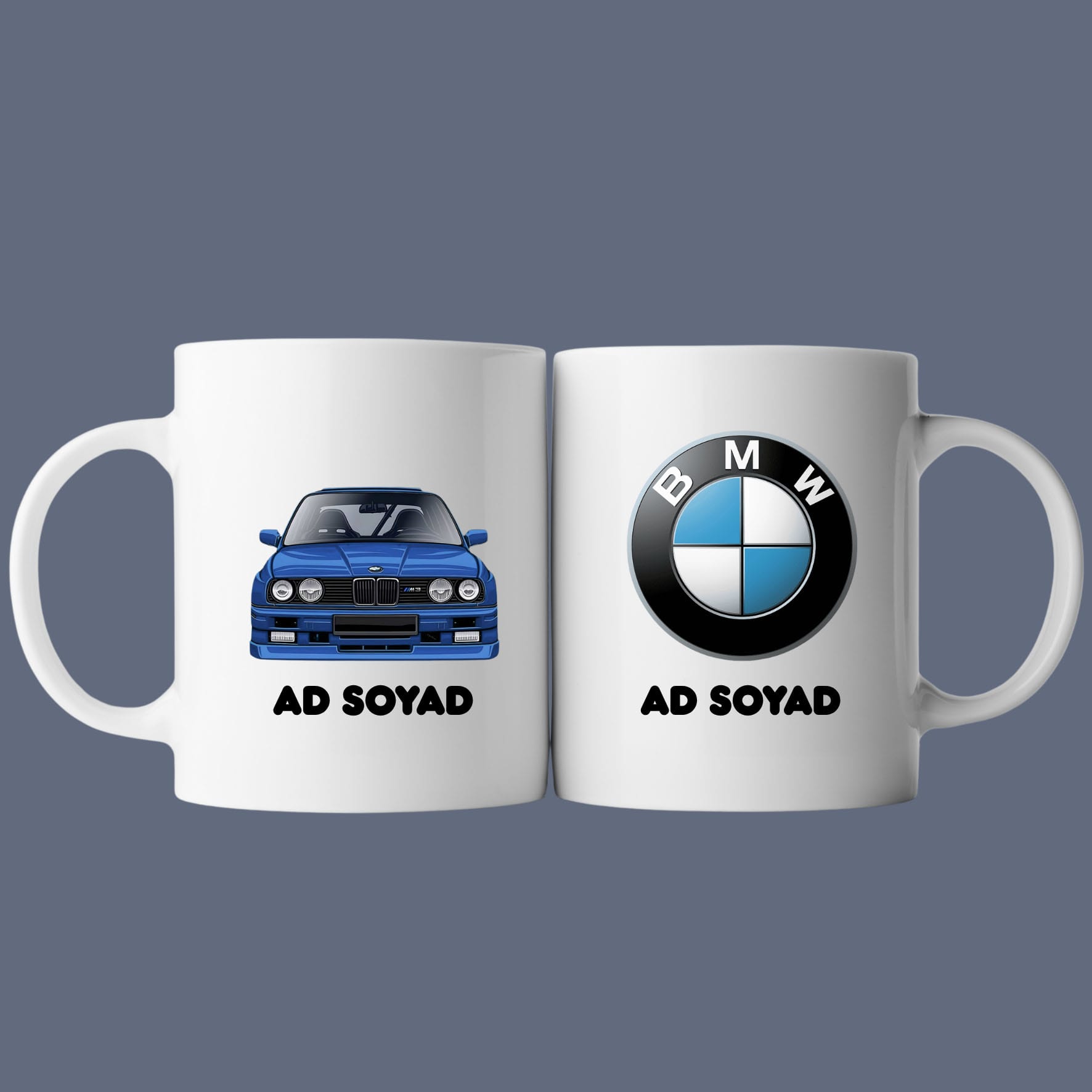 BMW Baskılı Kişiye Özel Kupa